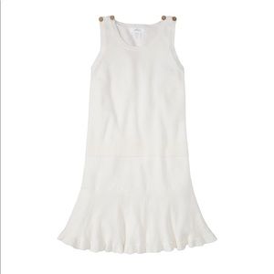 Neige Ola Ivory Knit Dress Girls 12 New